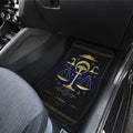 Libra Car Floor Mats Custom Zodiac Car Accessories - Gearcarcover - 4