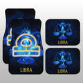 Libra Car Floor Mats Custom Zodiac Car Accessories - Gearcarcover - 3