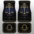 Libra Car Floor Mats Custom Zodiac Car Accessories - Gearcarcover - 1