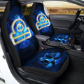 Libra Car Seat Covers Custom Name Zodiac Car Accessories - Gearcarcover - 3