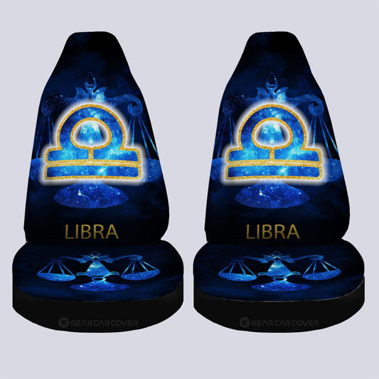 Libra Car Seat Covers Custom Zodiac Car Accessories - Gearcarcover - 2