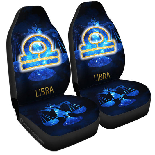 Libra Car Seat Covers Custom Zodiac Car Accessories - Gearcarcover - 1