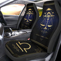 Libra Car Seat Covers Custom Zodiac Car Accessories - Gearcarcover - 4