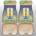 Libra Colorful Car Floor Mats Custom Zodiac Car Accessories - Gearcarcover - 1