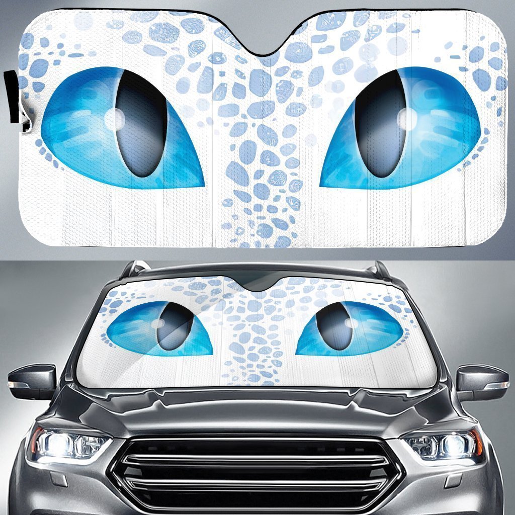 Light Fury Eyes Car Sunshade Car Accessories - Gearcarcover - 1