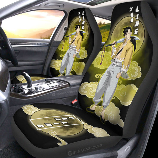 Ling Yao Car Seat Covers Custom Anime Fullmetal Alchemist Car Interior Accessories - Gearcarcover - 2