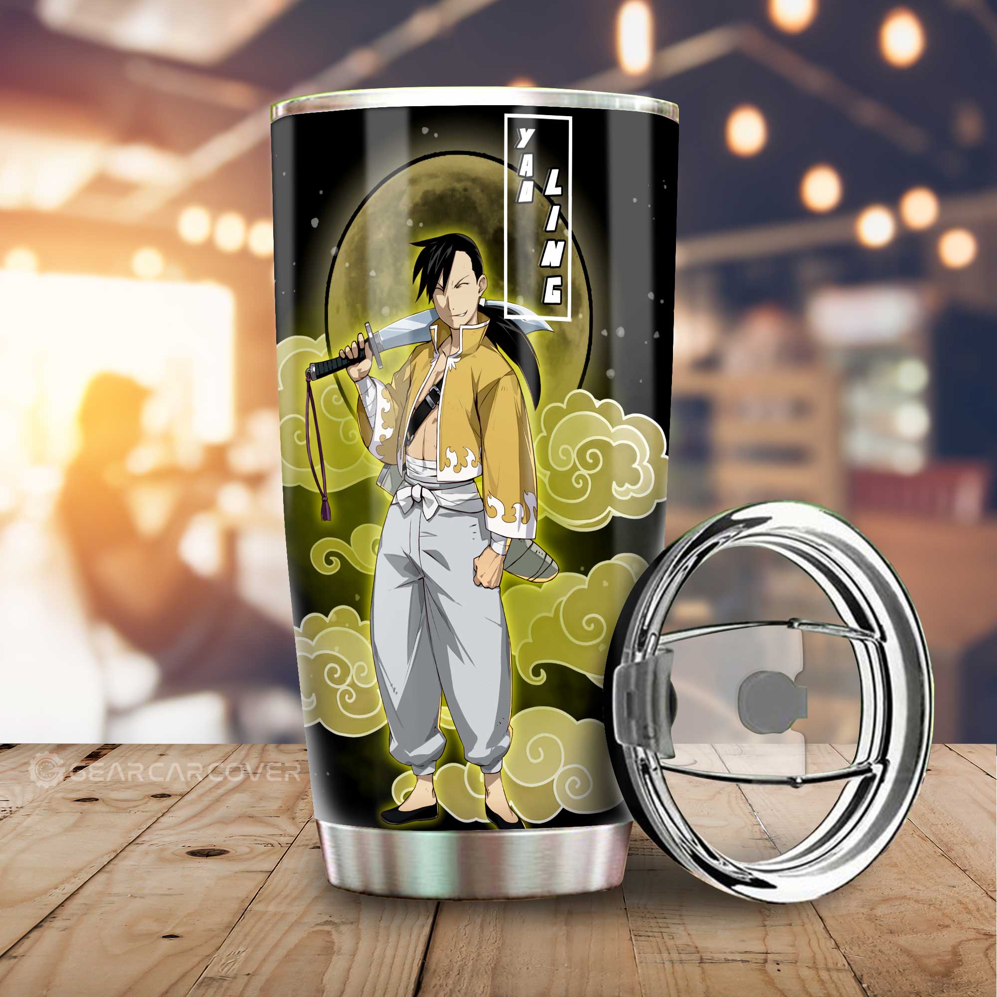 Ling Yao Tumbler Cup Custom Anime Fullmetal Alchemist Car Interior Accessories - Gearcarcover - 1