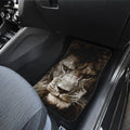 Lion Car Floor Mats Custom Car Accessories Awesome Gift Idea For Dad - Gearcarcover - 4