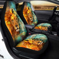 Lion Zodiac Personalized Car Seat Covers Personalized Gift Idea Car Accessories - Gearcarcover - 2
