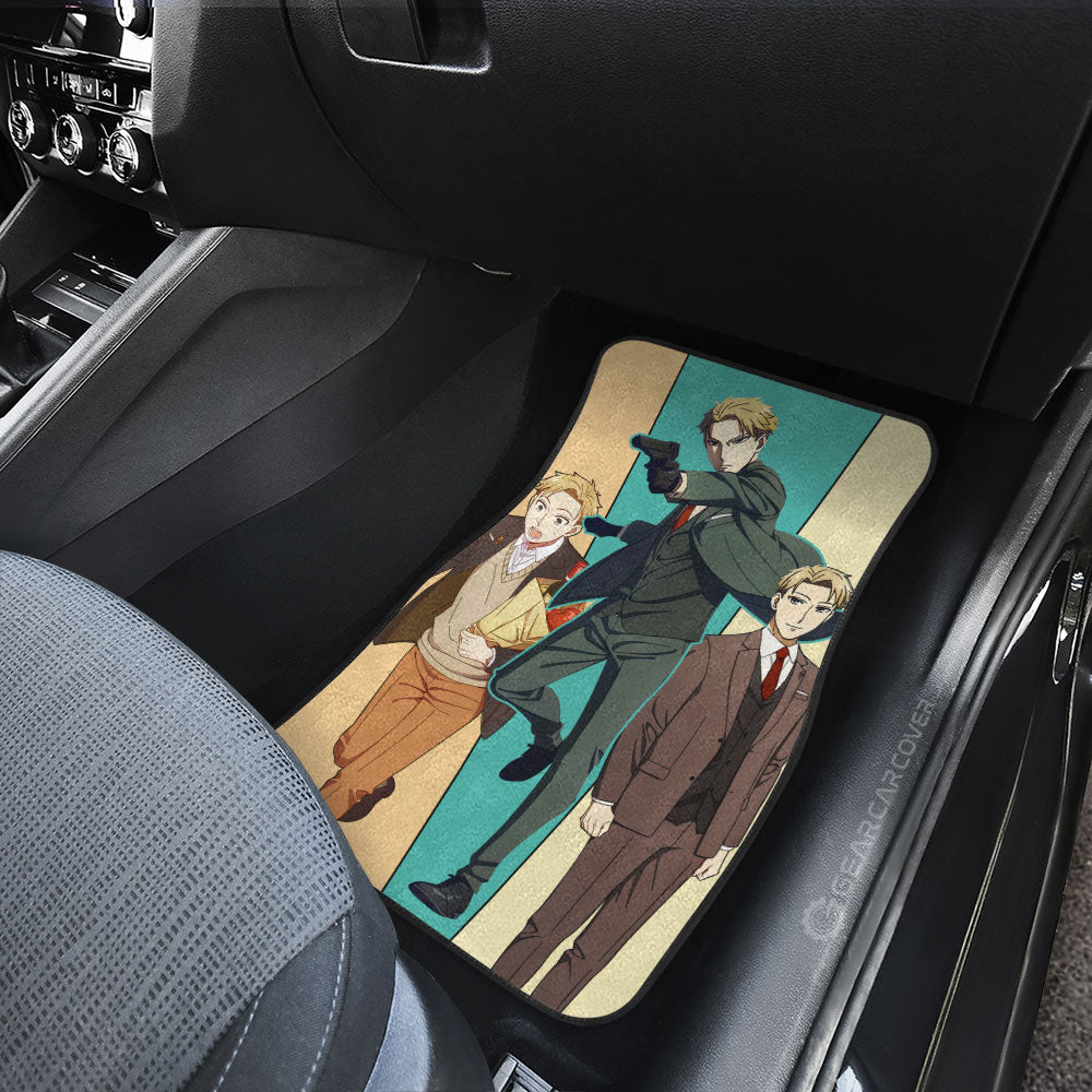 Loid Forger Car Floor Mats Custom Spy x Family Anime Car Accessories - Gearcarcover - 4