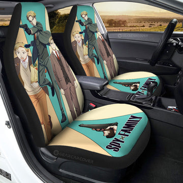 Loid Forger Car Seat Covers Custom Spy x Family Anime Car Accessories - Gearcarcover - 1