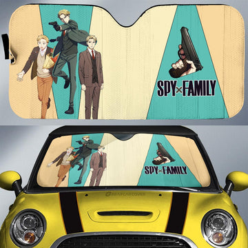 Loid Forger Car Sunshade Custom Spy x Family Anime Car Accessories - Gearcarcover - 1