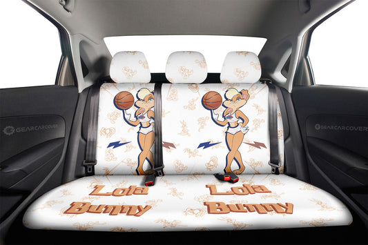 Lola Bunny Car Back Seat Cover Custom Cartoon Car Accessories - Gearcarcover - 2