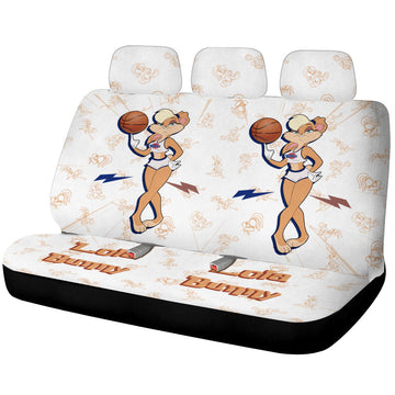 Lola Bunny Car Back Seat Cover Custom Cartoon Car Accessories - Gearcarcover - 1