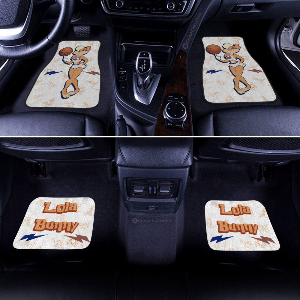 Lola Bunny Car Floor Mats Custom Cartoon Car Accessories - Gearcarcover - 2