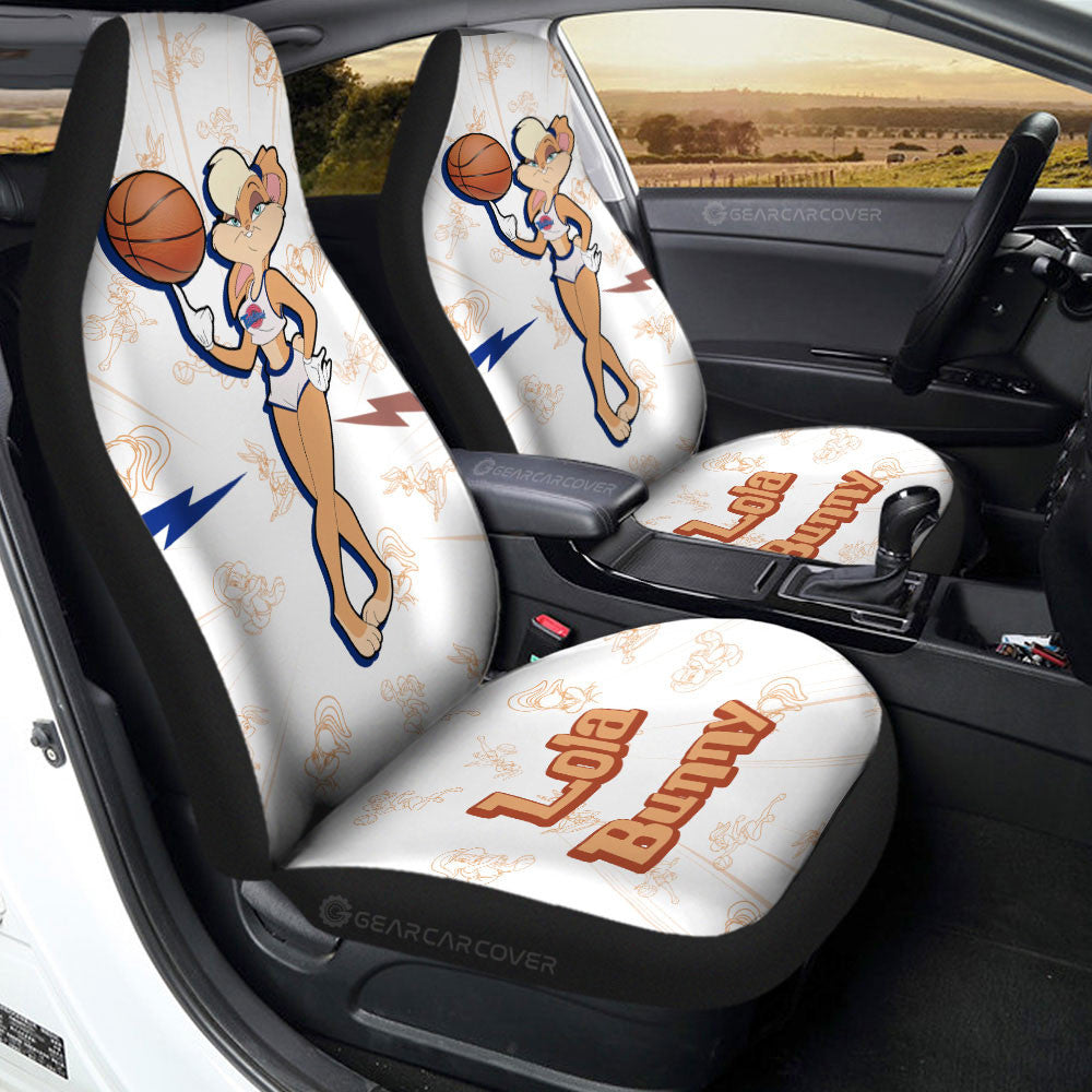 Lola Bunny Car Seat Covers Custom Cartoon Car Accessories - Gearcarcover - 1