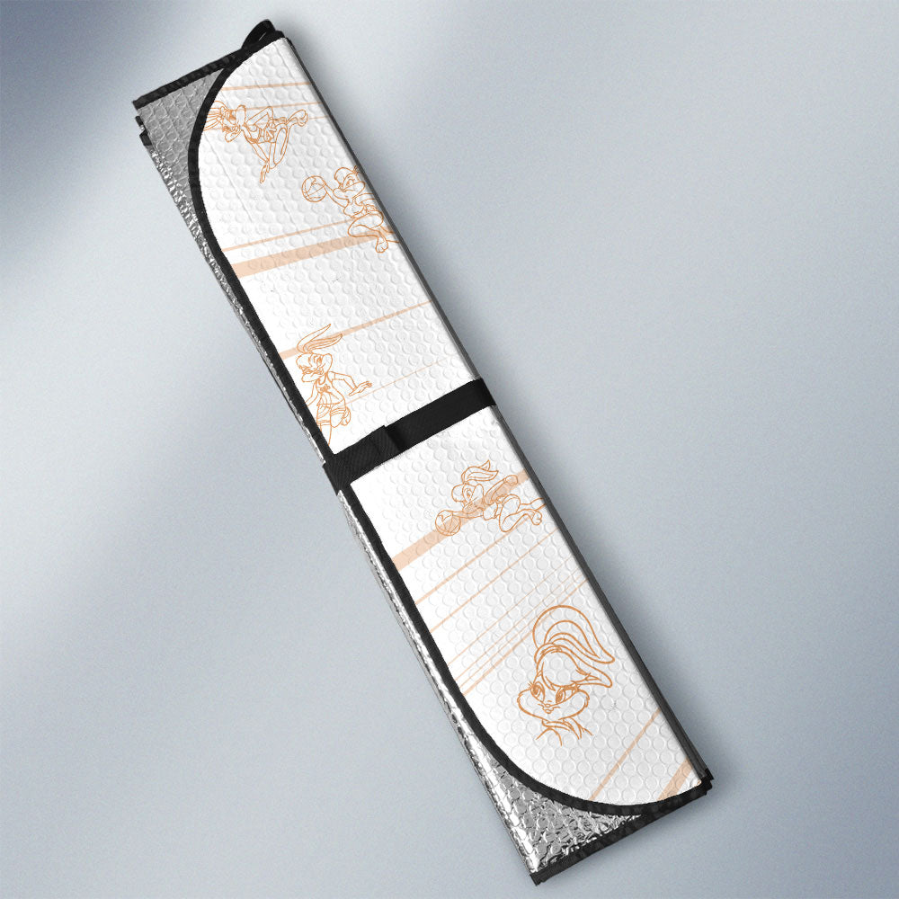 Lola Bunny Car Sunshade Custom Cartoon Car Accessories - Gearcarcover - 3