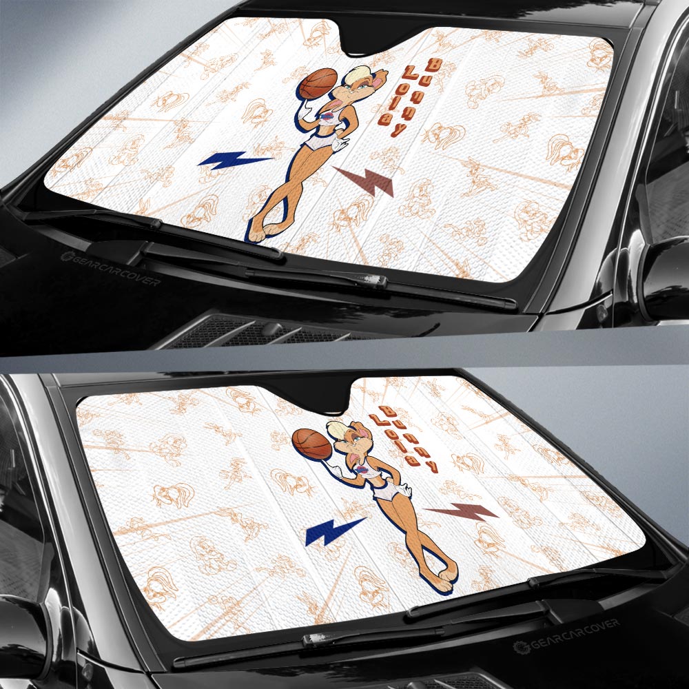 Lola Bunny Car Sunshade Custom Cartoon Car Accessories - Gearcarcover - 2