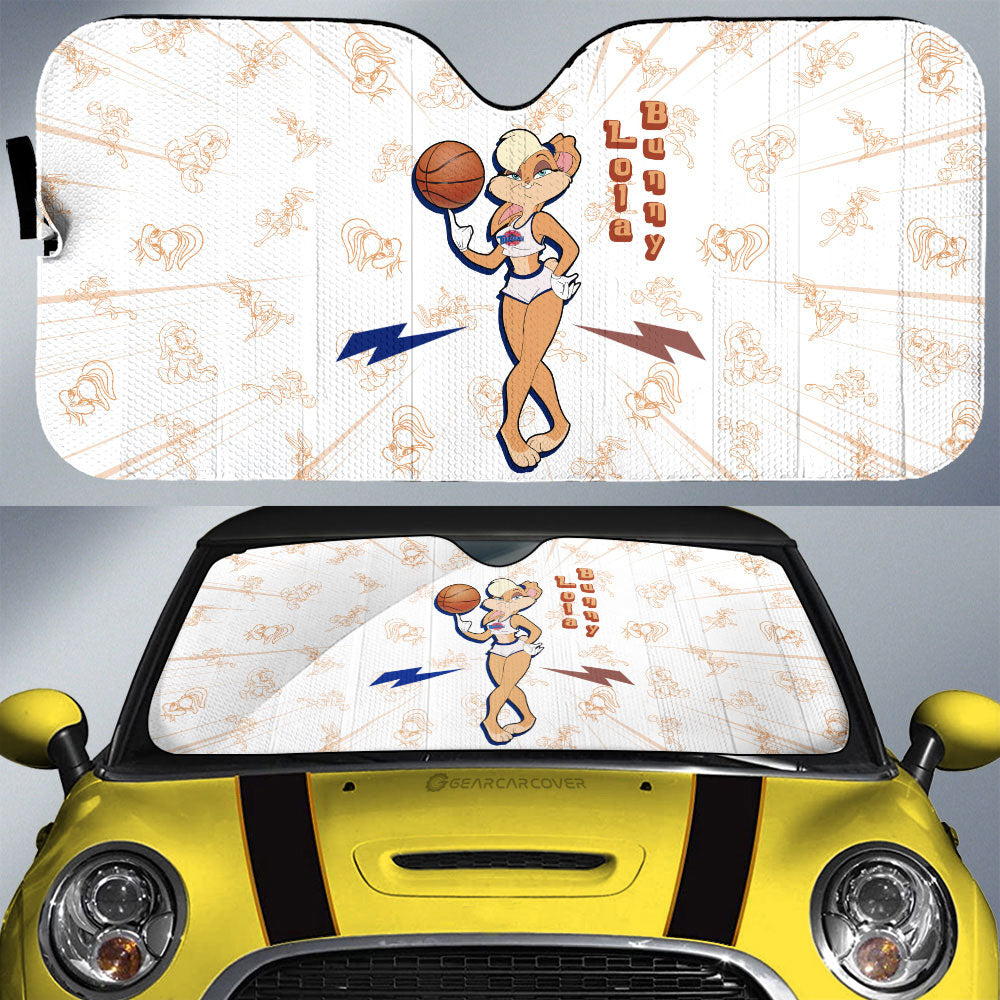 Lola Bunny Car Sunshade Custom Cartoon Car Accessories - Gearcarcover - 1
