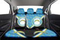 Los Angeles Chargers Car Back Seat Cover Custom Car Decorations For Fans - Gearcarcover - 2