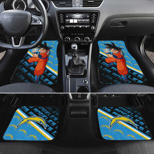 Los Angeles Chargers Car Floor Mats Custom Car Decorations For Fans - Gearcarcover - 2