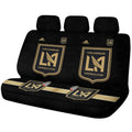 Los Angeles FC Car Back Seat Covers Custom Car Accessories For Fans - Gearcarcover - 2