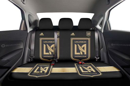 Los Angeles FC Car Back Seat Covers Custom Car Accessories For Fans - Gearcarcover - 1