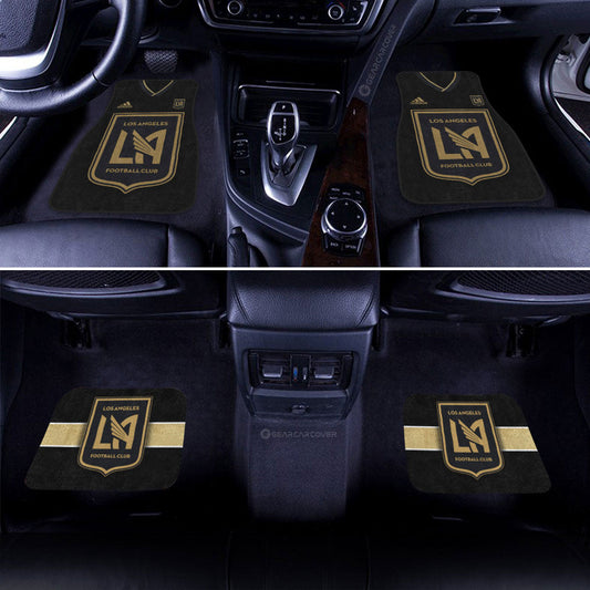 Los Angeles FC Car Floor Mats Custom Car Accessories For Fans - Gearcarcover - 2