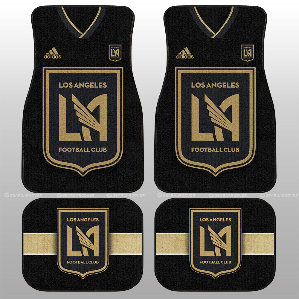 Los Angeles FC Car Floor Mats Custom Car Accessories For Fans - Gearcarcover - 1