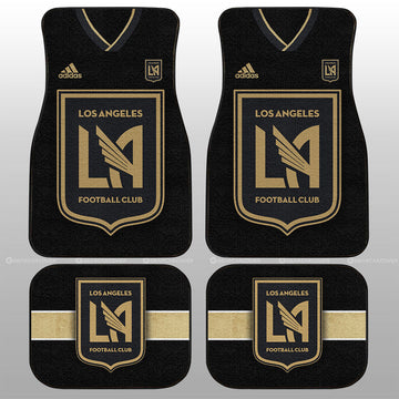 Los Angeles FC Car Floor Mats Custom Car Accessories For Fans - Gearcarcover - 1