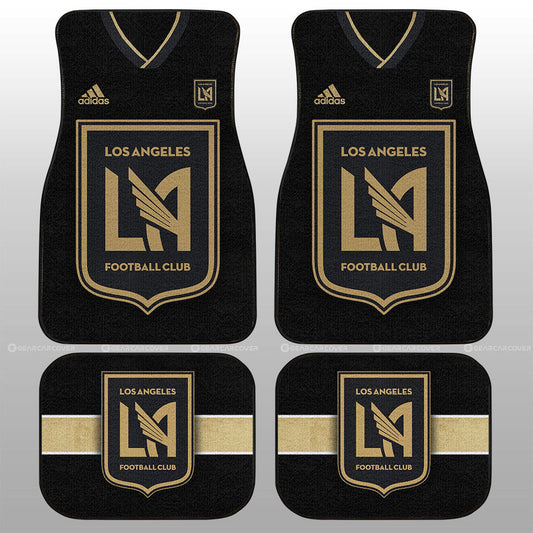 Los Angeles FC Car Floor Mats Custom Car Accessories For Fans - Gearcarcover - 1