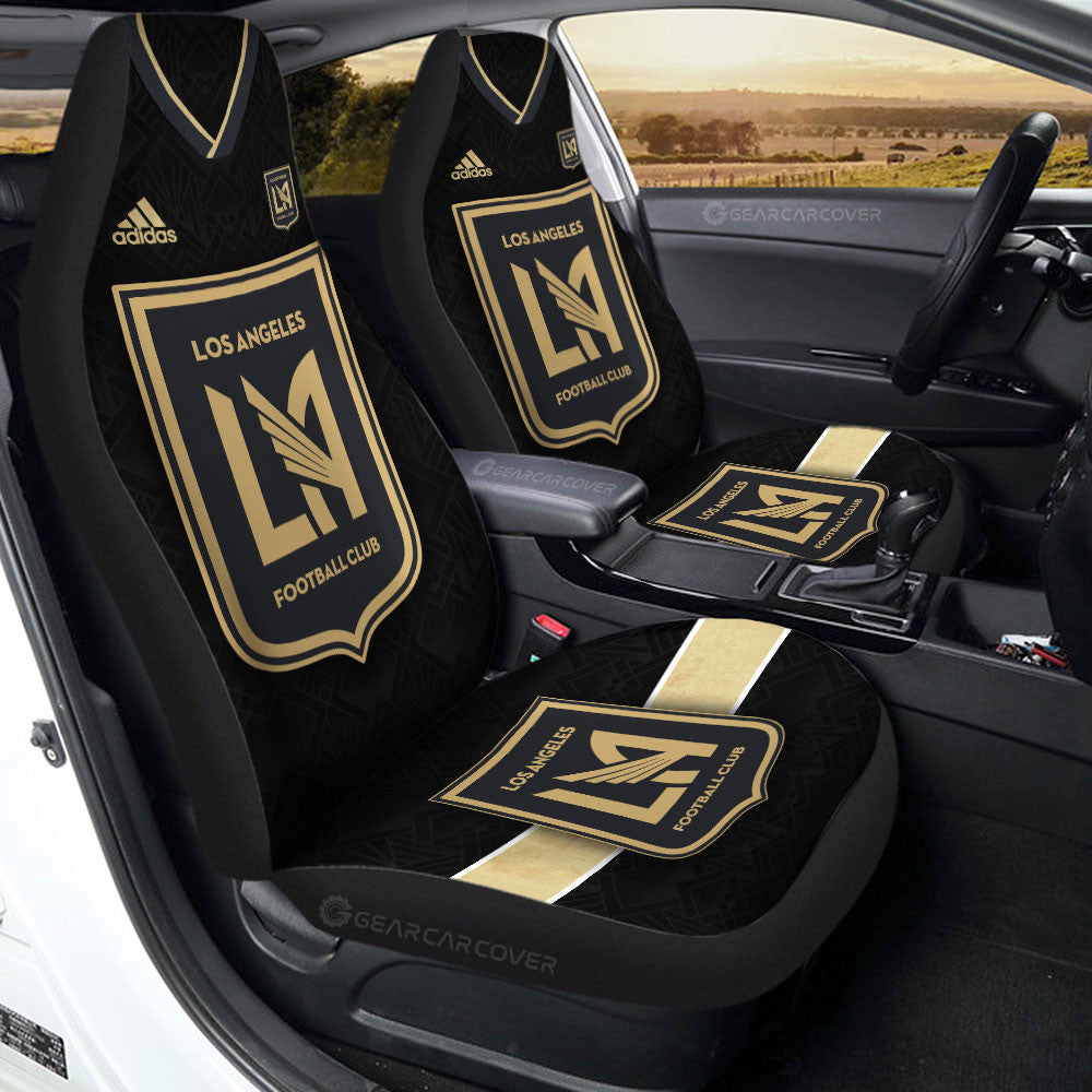 Los Angeles FC Car Seat Covers Custom Car Accessories For Fans - Gearcarcover - 3
