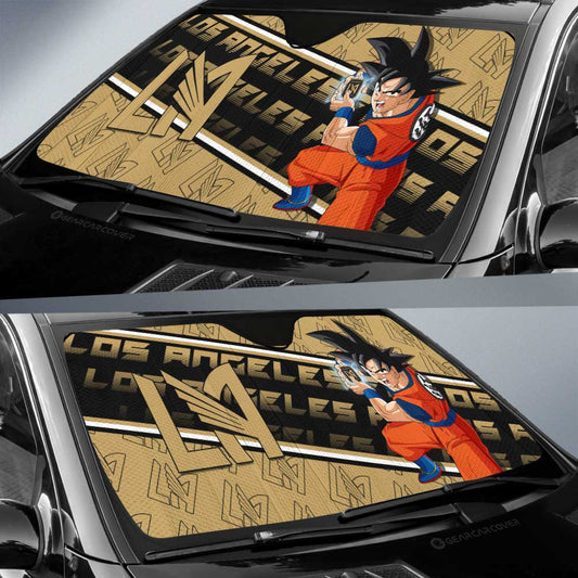 Los Angeles FC Car Sunshade Custom Car Interior Accessories - Gearcarcover - 2
