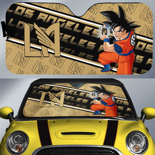 Los Angeles FC Car Sunshade Custom Car Interior Accessories - Gearcarcover - 1