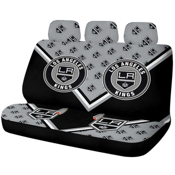 Los Angeles Kings Car Back Seat Cover Custom Car Accessories For Fans - Gearcarcover - 1