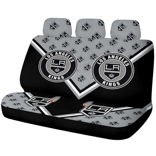 Los Angeles Kings Car Back Seat Cover Custom Car Accessories For Fans - Gearcarcover - 1