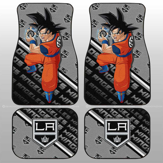 Los Angeles Kings Car Floor Mats Custom Car Decorations For Fans - Gearcarcover - 1