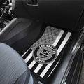 Los Angeles Kings Car Floor Mats Custom US Flag Style - Gearcarcover - 3