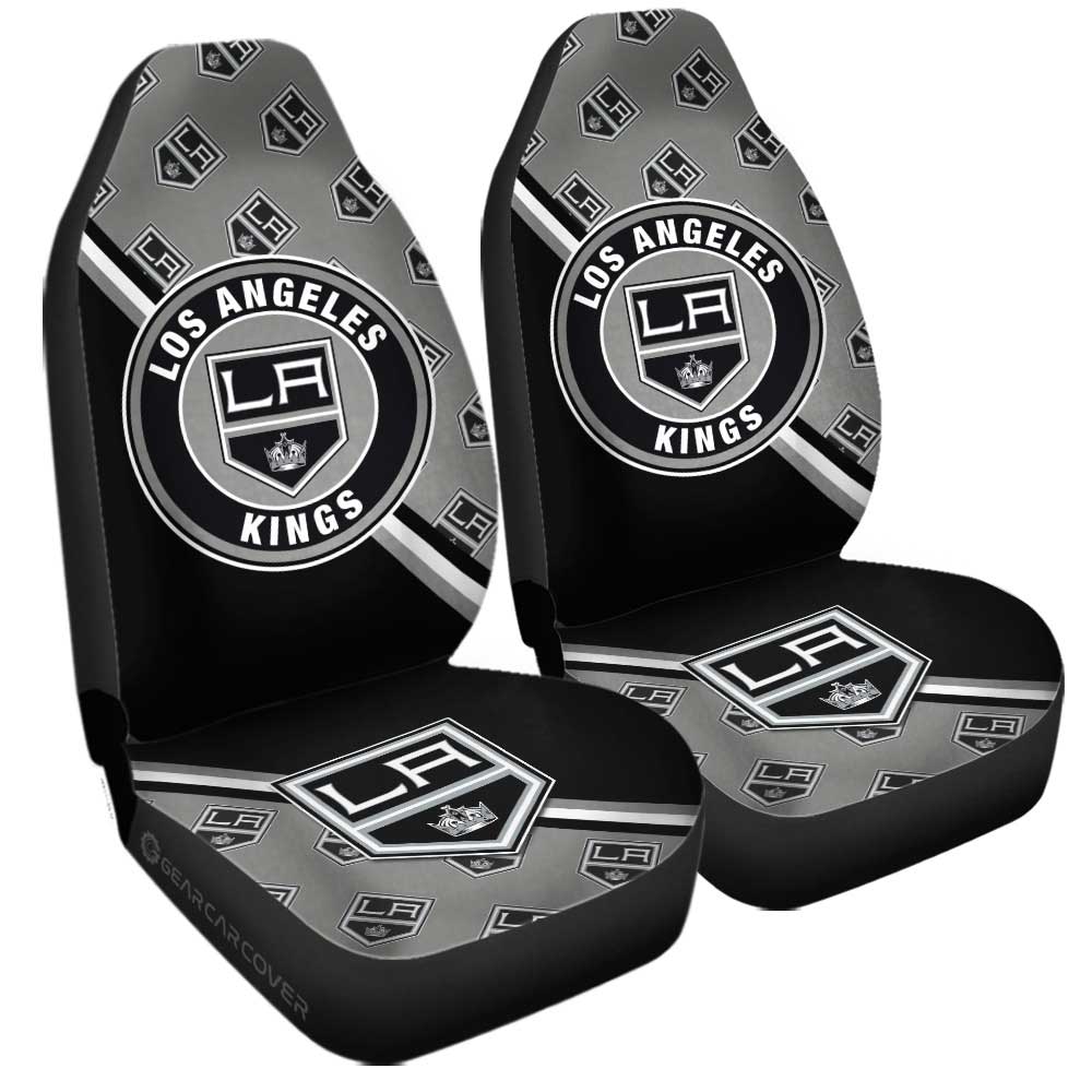 Los Angeles Kings Car Seat Covers Custom Car Accessories For Fans - Gearcarcover - 3