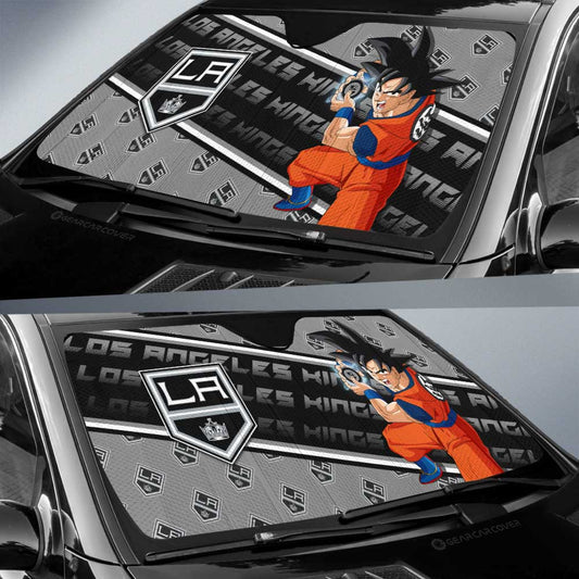 Los Angeles Kings Car Sunshade Custom Car Decorations For Fans - Gearcarcover - 2