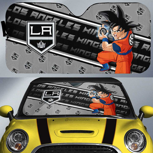 Los Angeles Kings Car Sunshade Custom Car Decorations For Fans - Gearcarcover - 1