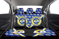 Los Angeles Rams Car Back Seat Cover Custom Car Decorations For Fans - Gearcarcover - 2