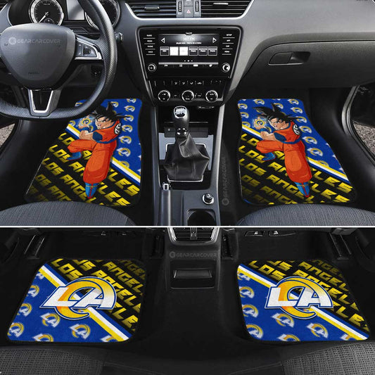 Los Angeles Rams Car Floor Mats Custom Car Accessories For Fans - Gearcarcover - 2