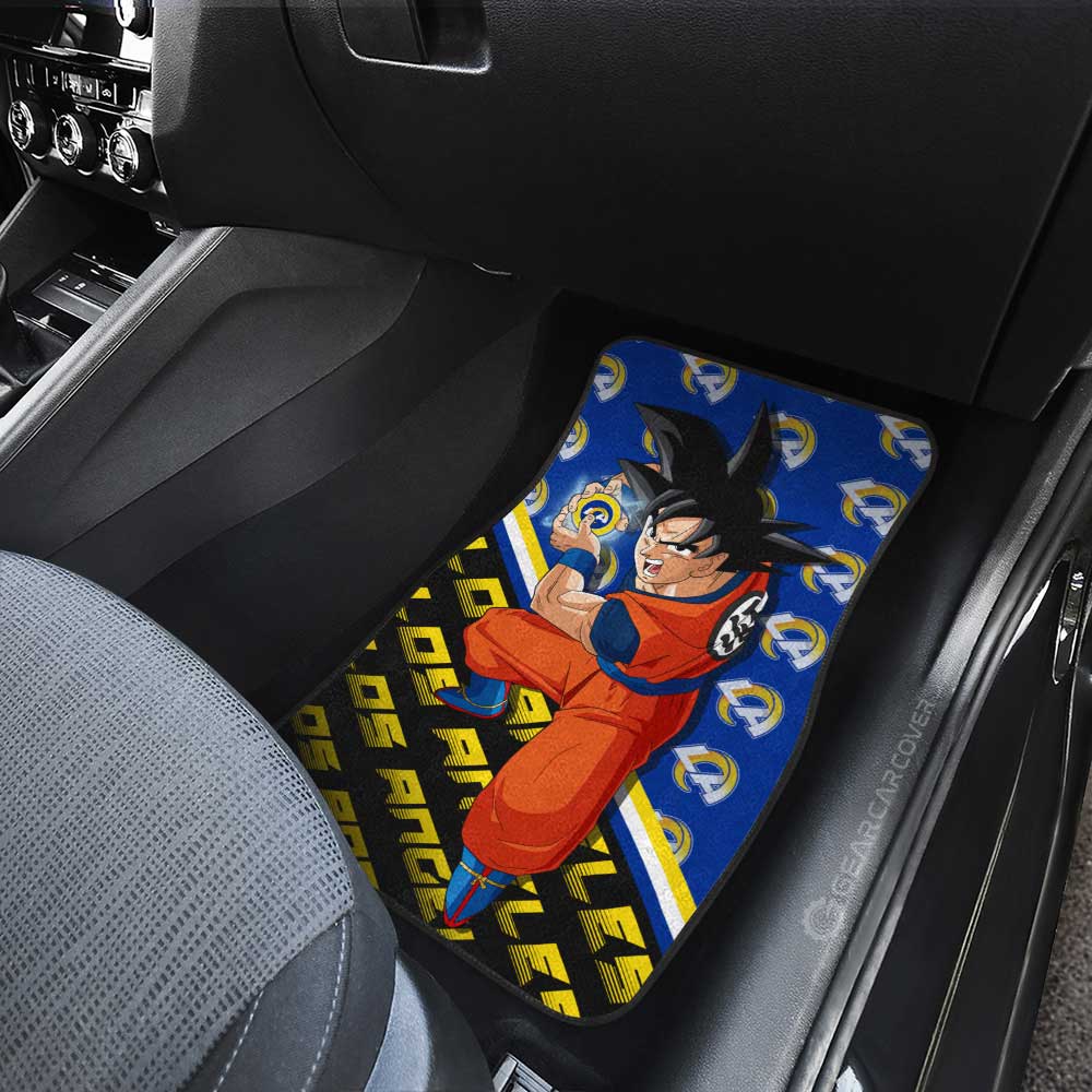 Los Angeles Rams Car Floor Mats Custom Car Accessories For Fans - Gearcarcover - 3