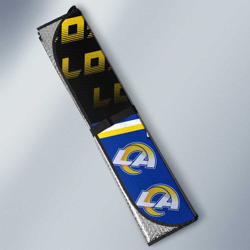 Los Angeles Rams Car Sunshade Custom Car Interior Accessories - Gearcarcover - 3
