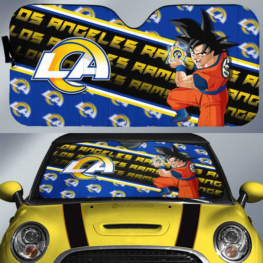Los Angeles Rams Car Sunshade Custom Car Interior Accessories - Gearcarcover - 1
