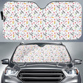Love A Nurse Car Sun Shade Custom Nurse Car Accessories - Gearcarcover - 3