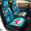 Lucario Car Seat Covers Custom Car Accessories For Fans - Gearcarcover - 2