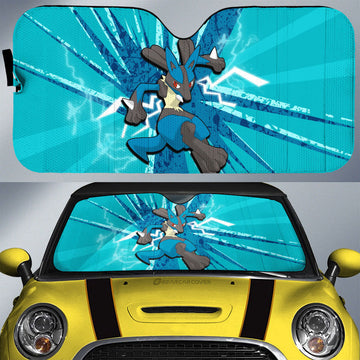 Lucario Car Sunshade Custom Car Interior Accessories - Gearcarcover - 1