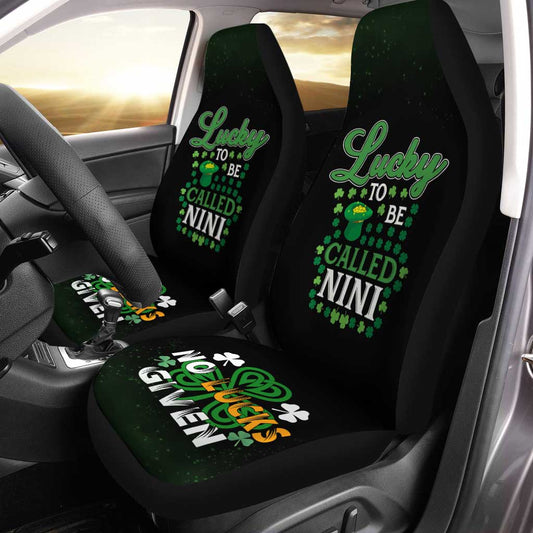 Lucky To Be Irish Car Seat Covers Custom Design For Car Seats - Gearcarcover - 1